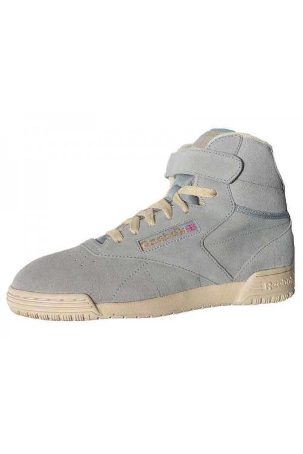 Reebok Exofit Clean Hi - Рийбок мъжки кецове в сиво.